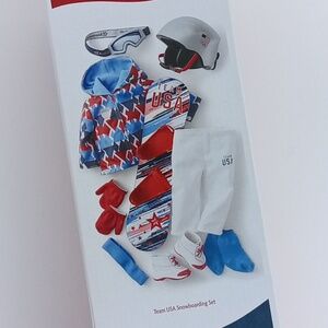 American Girl Team USA Snowboarding Set